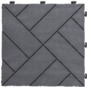 Gumová dlaždice ARISTA 30 x 30 cm, šedá MHEU5100543