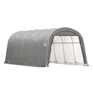 Plachtová garáž SHELTERLOGIC 3,7 x 6,1 m, šedá NRSL62780