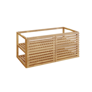 Teaková vložka do stolu OFYR PRO s 2 dvířky Teak Wood Large