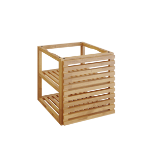 Teaková vložka do stolu OFYR PRO s 1 dvířky Teak Wood Small