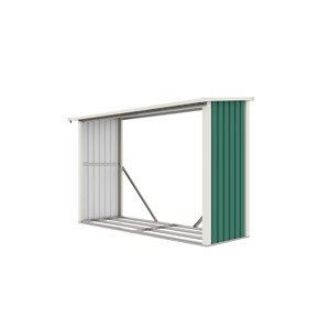 Přístřešek na dřevo G21 WOH 335 - 242 x 89 cm, zelený PE63900502