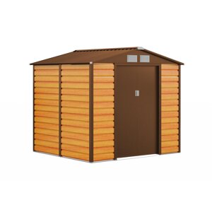 Zahradní domek G21 GAH 407 - 213 x 191 cm, hnědý PE63900525
