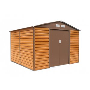 Zahradní domek GAH 706 - 277 x 255 cm, hnědý PE63900554