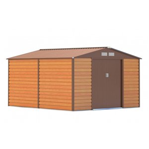 Zahradní domek GAH 884 - 277 x 319 cm, hnědý PE63900567