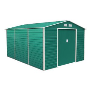 Zahradní domek G21 GAH 1300 - 340 x 382 cm, zelený PE63900586