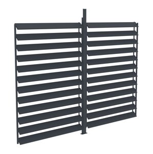 G21 Otočná lamelová stěna 2,8 x 2,2 m pro pergolu Austin