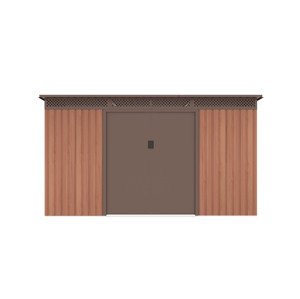 Zahradní domek G21 GRAH 700 - 340 x 206 cm, hnědý PE6390094