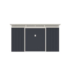 Zahradní domek G21 GRAH 915 - 340 x 269 cm, antracitový PE6390095