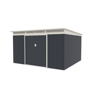 Zahradní domek G21 GRAH 1132 - 340 x 333 cm, antracitový PE6390097