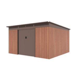 Zahradní domek G21 GRAH 1132 - 340 x 333 cm, hnědý PE6390098
