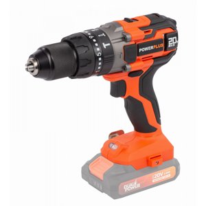 AKU šroubovák / vrtačka s příklepem POWERPLUS 20V (bez AKU )