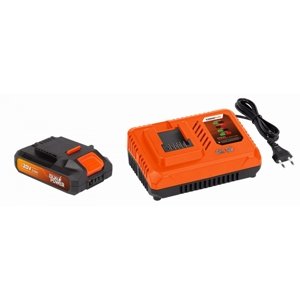Powerplus Nabíječka POWEPLUS 20V/40V + baterie 20V LI-ION 2,0Ah