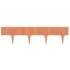 Travní lem hladký GARDEN BORDER terakota 3,9 m PRIBWI-R624