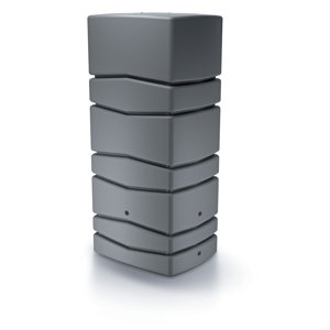 Sud na dešťovou vodu AQUA TOWER světle šedý 650l PRIDTC650-429U