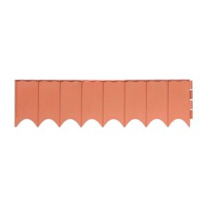 Travní lem GARDEN FENCE terakota 5,9 m PRIKRR-R624