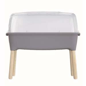 Sadbovač RESPANA PLANTER WOOD HIGH set šedý kámen 78 cm PRISEW780H-405U