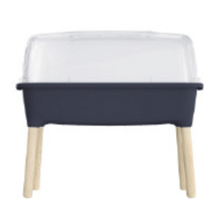 Sadbovač RESPANA PLANTER WOOD HIGH set antracit 78 cm PRISEW780H-S433
