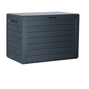 Zahradní box WOODEBOX 190 l - antracit 78 cm PRMBWL190-S433