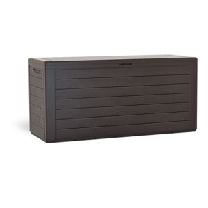 Zahradní box WOODEBOX 280 l - tmavě hnědá 116 cm PRMBWL280-440U