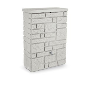 Sud na dešťovou vodu MAURANO světle šedý granit 300l PRRMU300-4C