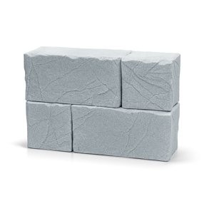 Arvés Nádrž na dešťovou vodu STONE BLOCK 270L, studená šedá