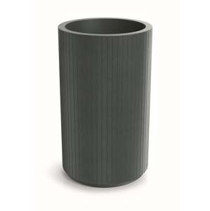 Ethick Květináč CORO ROUND HIGH 48 cm, grafit