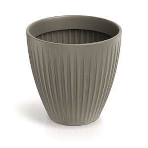 Ethick Květináč LATIA ROUND MIDL 60 cm, mocca