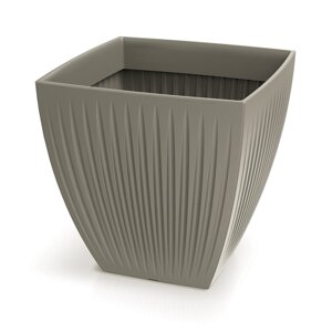 Ethick Květináč LATIA SQUARE MIDL 60 cm, mocca