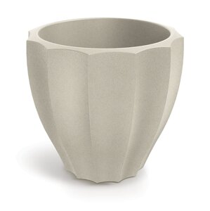 Ethick Květináč RONA ROUNDE 80 cm, písková