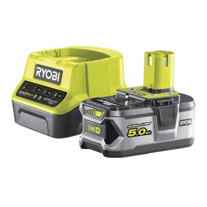 Akumulátor + nabíječka RYOBI 18V 1x 5,0 Ah Li-Ion RY5133003366