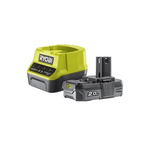 Akumulátor + nabíječka RYOBI 18V 1x 2,0 Ah Li-Ion RY5133003368