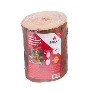 SOLO Svíce zahradní citronela s kůrou SL620202A
