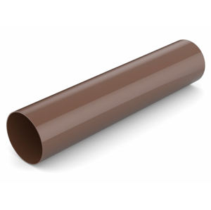 Covernit Plastový okapový svod PVC 63 mm 3 m hnědá
