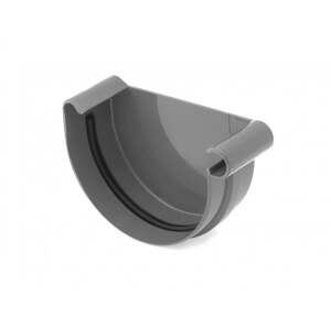 Covernit Plastové čelo PVC žlabu 125 mm pravé 154 x 52 mm antracit