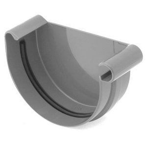 Covernit Plastové čelo žlabu PVC 100 mm pravé antracit