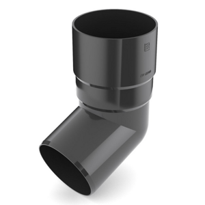 Covernit Plastové svodové koleno PVC 63 mm 67,5° antracit