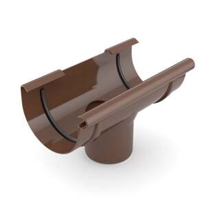 Covernit Plastový okapový kotlík PVC 125 mm / 90 cm hnědá