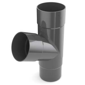 Covernit Plastové napojení do svodu PVC 63 mm 67,5° antracit