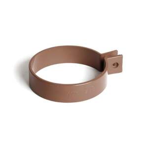 Covernit Plastová objímka svodu PVC 90 mm hnědá