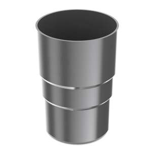 Covernit Plastová spojka svodu PVC 63 mm antracit