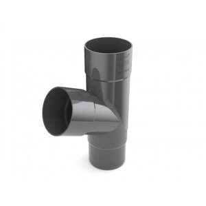 Covernit Plastové napojení do svodu PVC 90 mm antracit