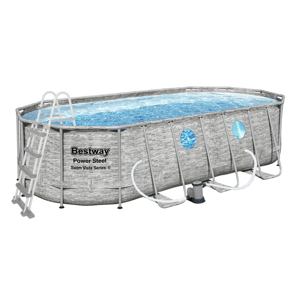 Bazén BESTWAY Power Steel Rattan Swim Vista 5,49 x 2,74 x 1,22 m - 56716 TP56716