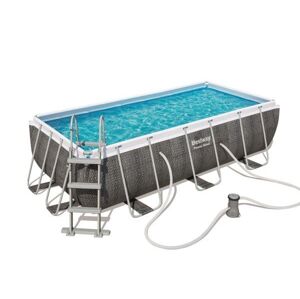 Bazén BESTWAY Power Steel Rattan 4,04 x 2,01 X 1 m - 56721