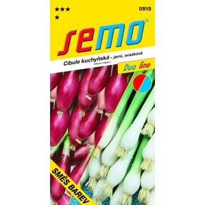 SEMO Cibule jarní - směs svazková (žlutá, červená) 2g - série DUO
