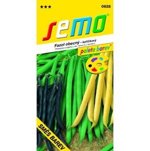 SEMO Fazol keř. směs barev 10g - série PALETA