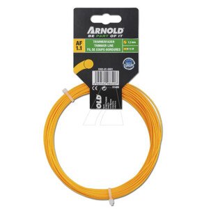 ARNOLD (Stanley Black & Decker) Arnold AF 1.1 - vyžínací struna, 1,3 x 15 m, kulatá