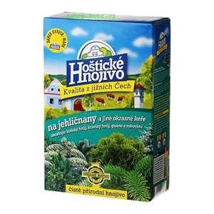 Forestina s.r.o. Hoštické hnojivo na jehličnany s guánem 1 kg