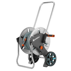GARDENA Germany GARDENA CleverRolll M - kovový vozík na hadici (s 20 m hadicí 1/2" Classic + šroubení + postřikovač)