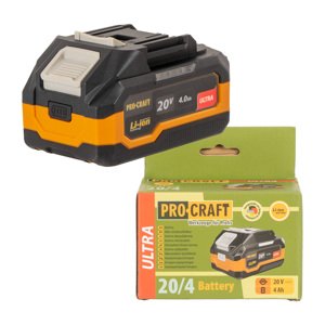 Procraft 20/4 Ultra 20V - akumulátor
