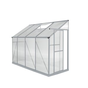 VespaGarden Zahradní skleník ke zdi 290x125x216cm / 3,6m2 + základna zdarma